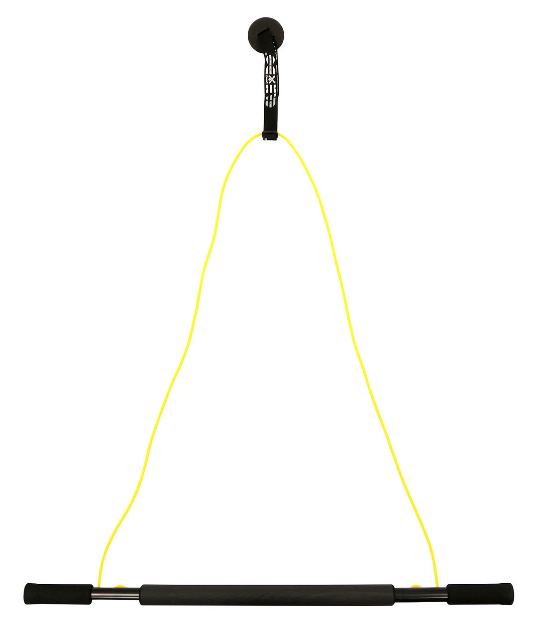 CanDo¨ over door exercise bar and tubing, Yellow - x-light