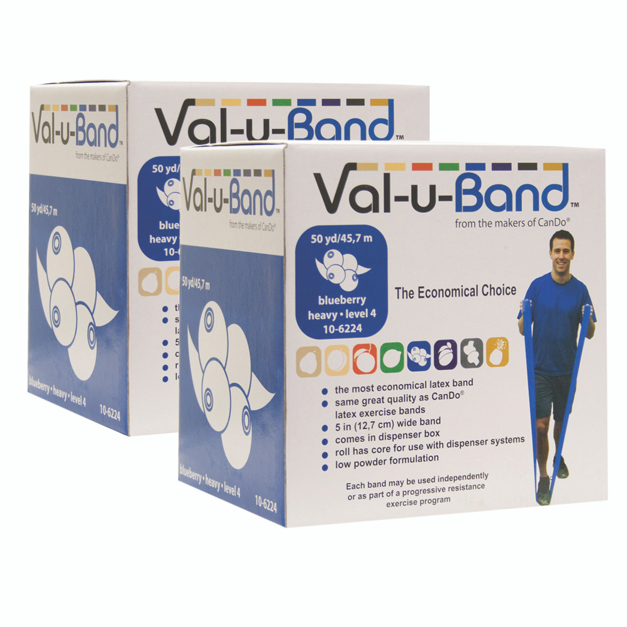 Val-u-Band¨ - Low Powder - Twin-Pak¨ - 100 yard (2 - 50 yard boxes) - blueberry (level 4/7)