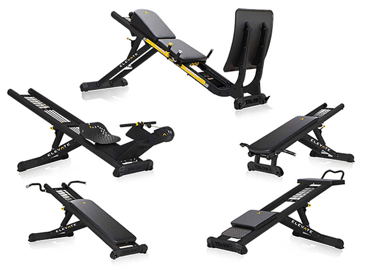 ELEVATE Circuit; 5-piece; Includes Jump, Pull-Up, Press, Row ADJ and Core ADJ