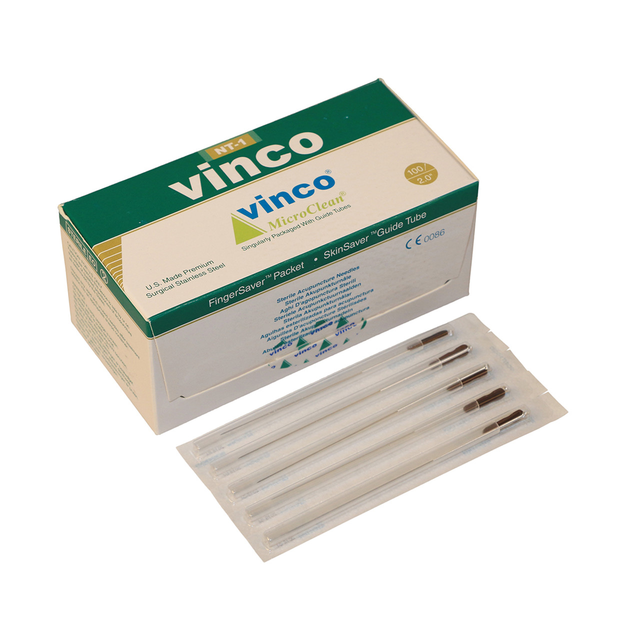 Vinco-Blister Acu Needle, 100/box, #30 x 2.0 inch