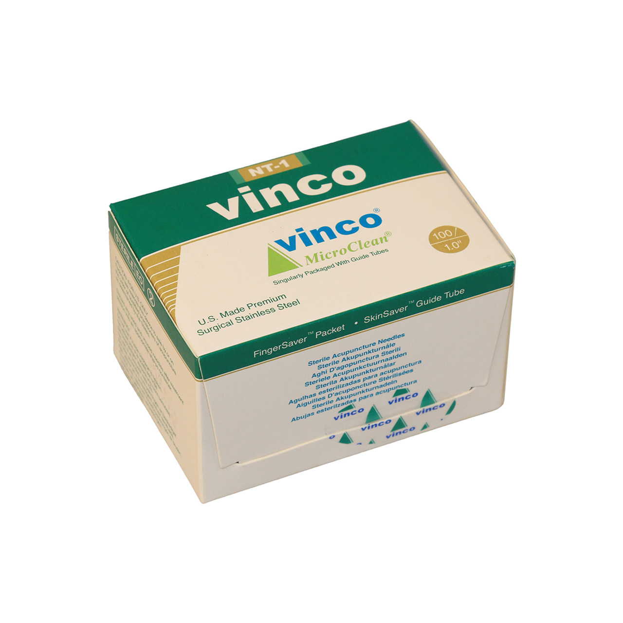 Vinco-Blister Acu Needle, 100/box, #38 x 1.0 inch