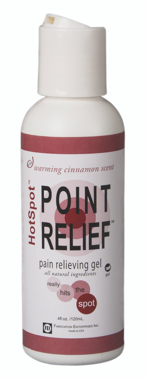 Point Relief HotSpot Lotion - Gel Bottle - 4 oz, 24 each