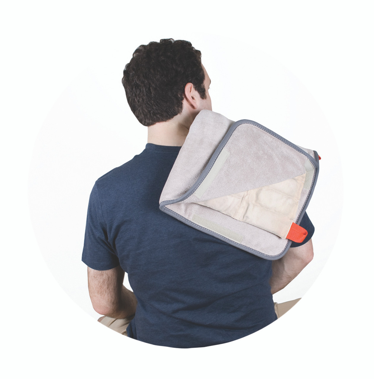 Relief Pak¨ HotSpot¨ Moist Heat Pack and Cover Set - Standard Pack with Terry with Foam-fill Cover