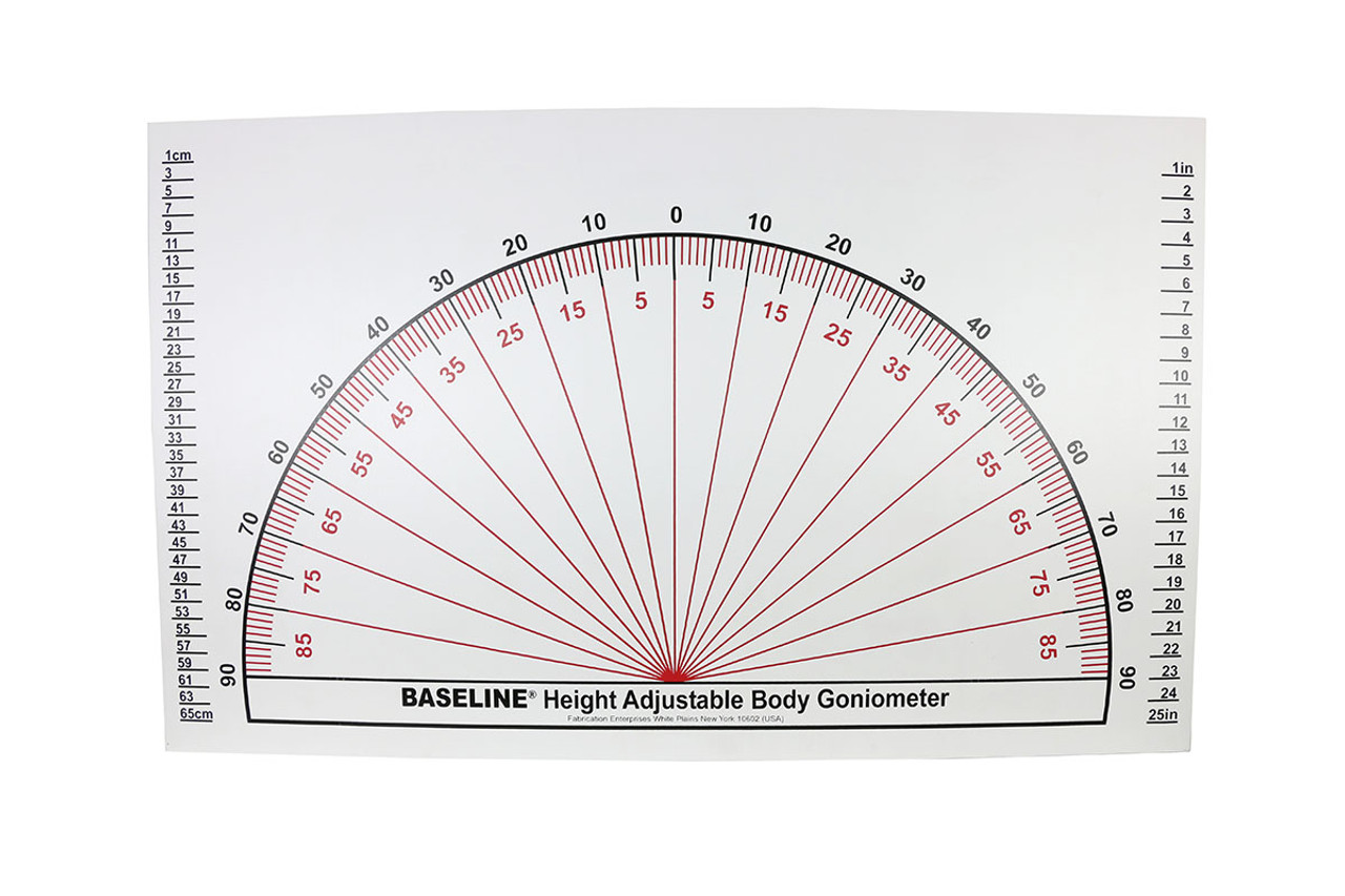 Baseline¨ Adjustable Wall Goniometer