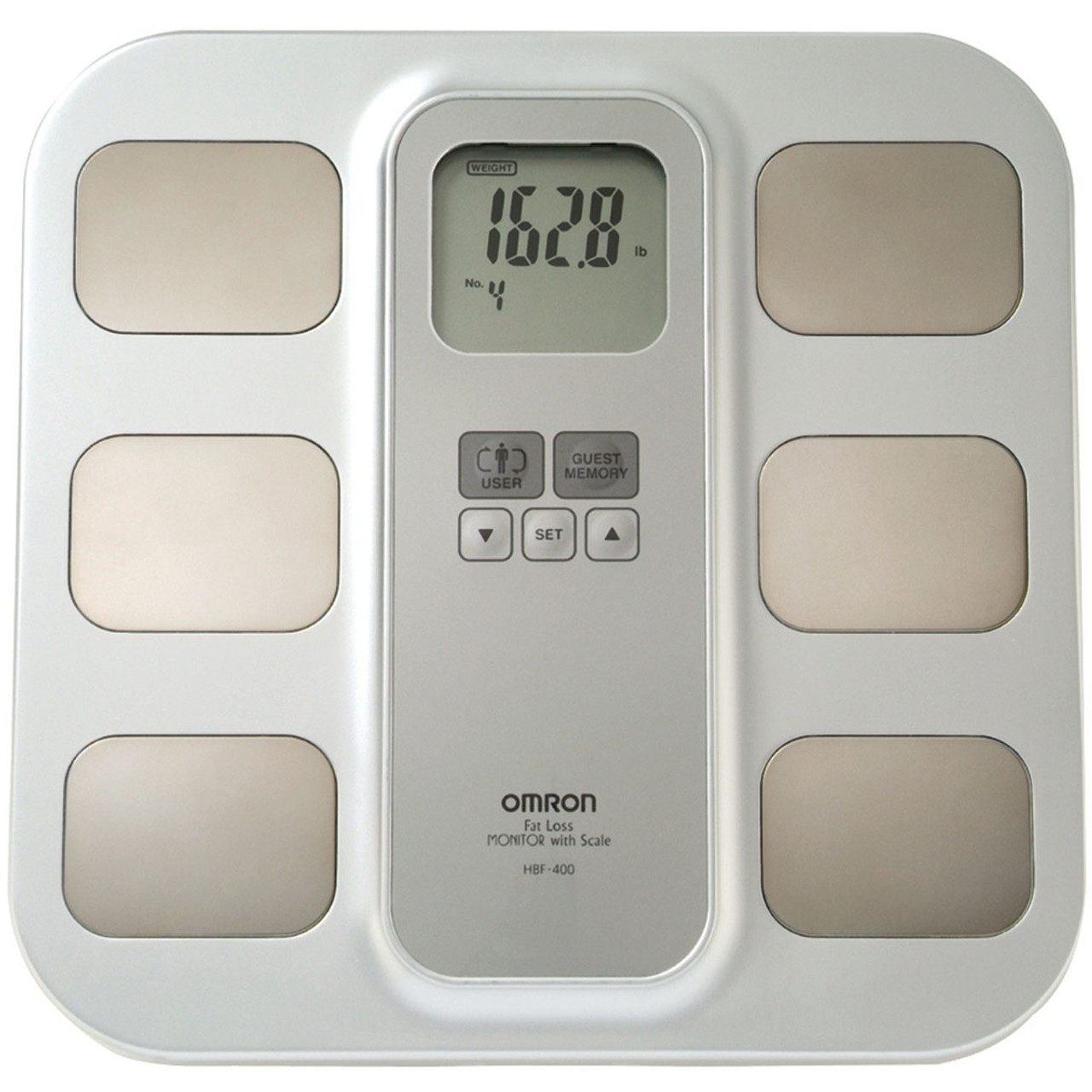 Omron Scale - HBF-400 stand-on body composition scale - Top Sports Equipment