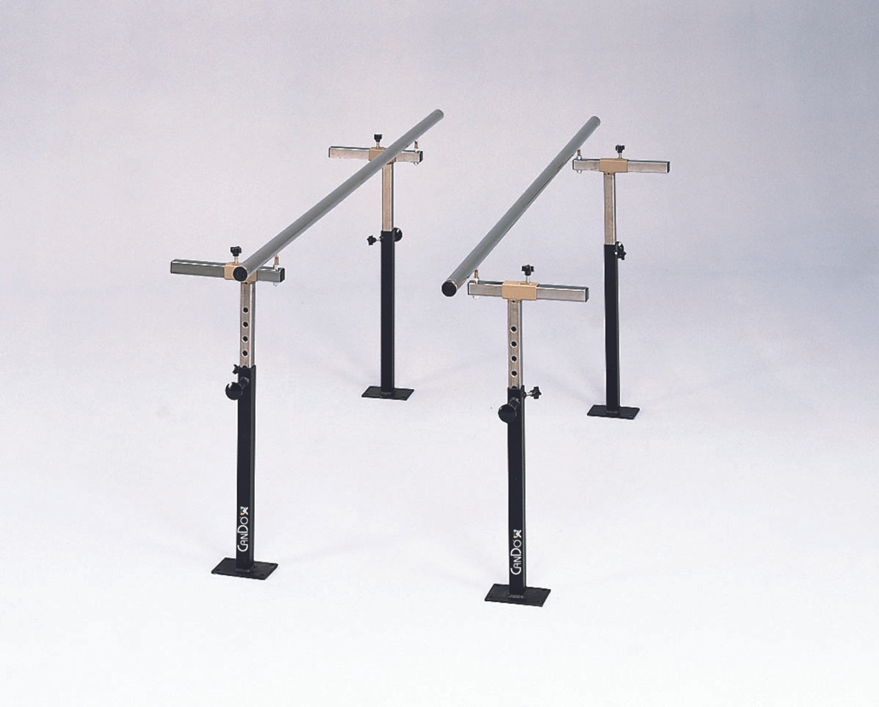 CanDo¨ Floor Mounted Parallel Bars, Height & Width Adjustable, 10'