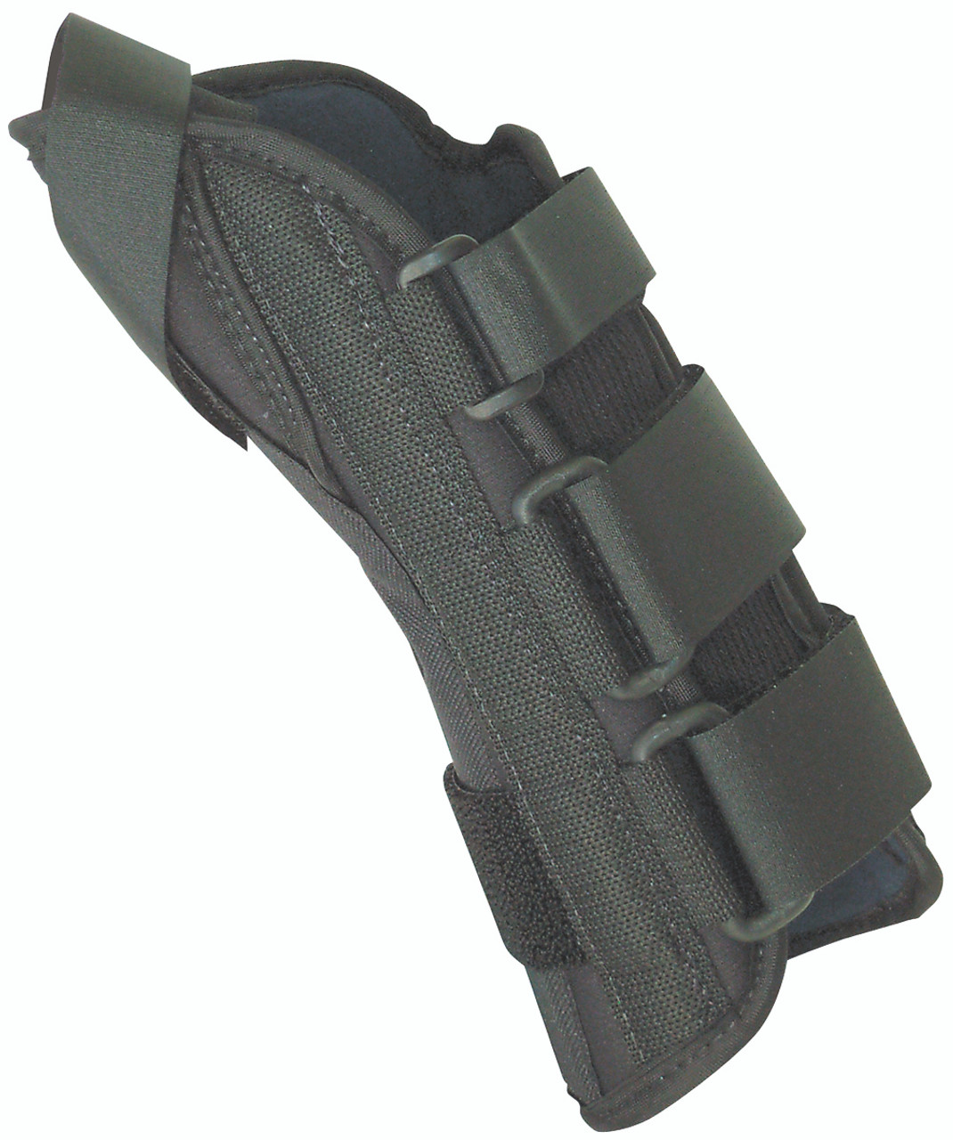 8" soft wrist splint right, large 7-9" with abducted thumb