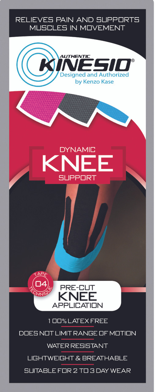 Kinesio¨ Tape pre-cuts, knee, 20/case