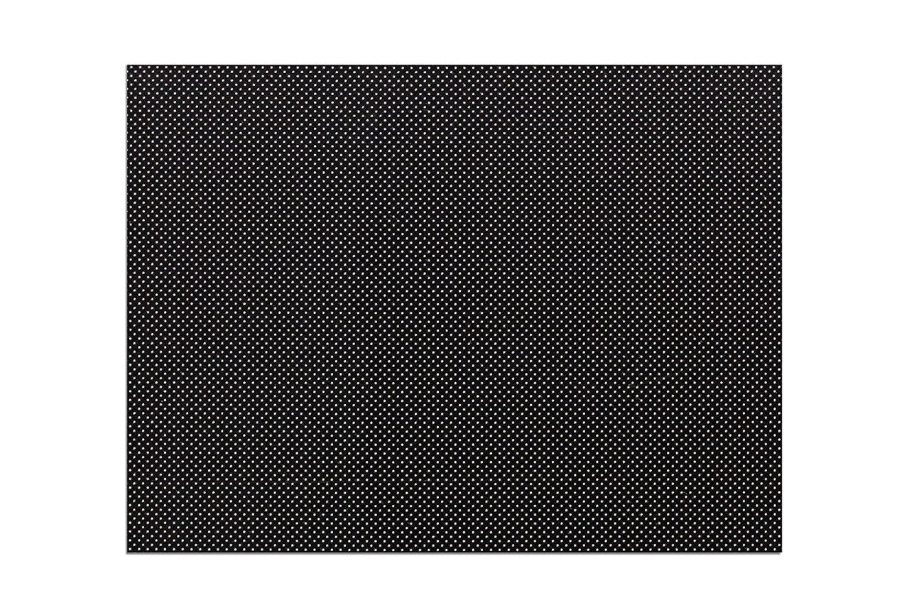 Orfilight¨ Black NS, 18" x 24" x 3/32", micro perforated 13%, case of 4