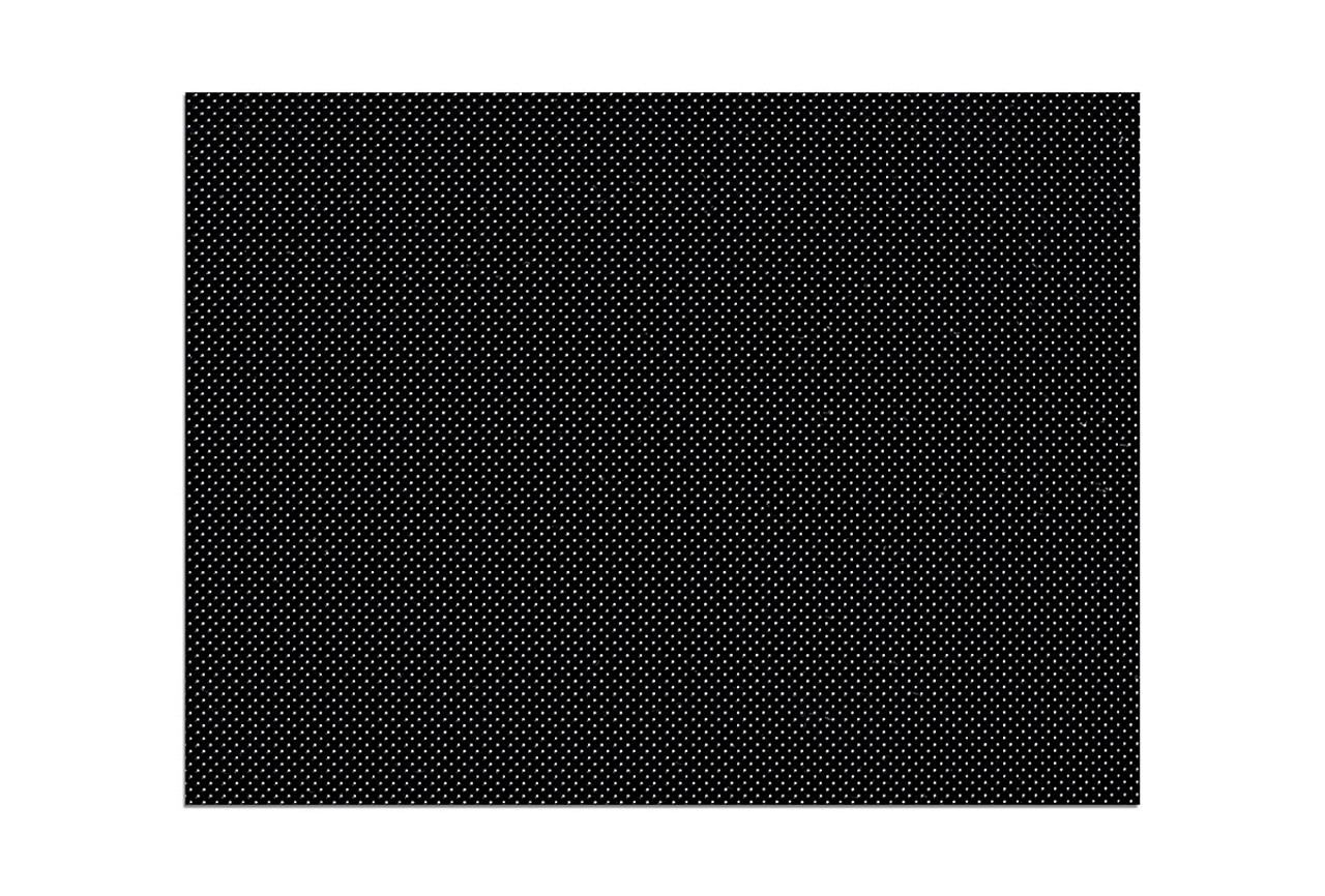 Orfit¨ Colors NS, 18" x 24" x 1/12", micro perforated 13%, dominant black