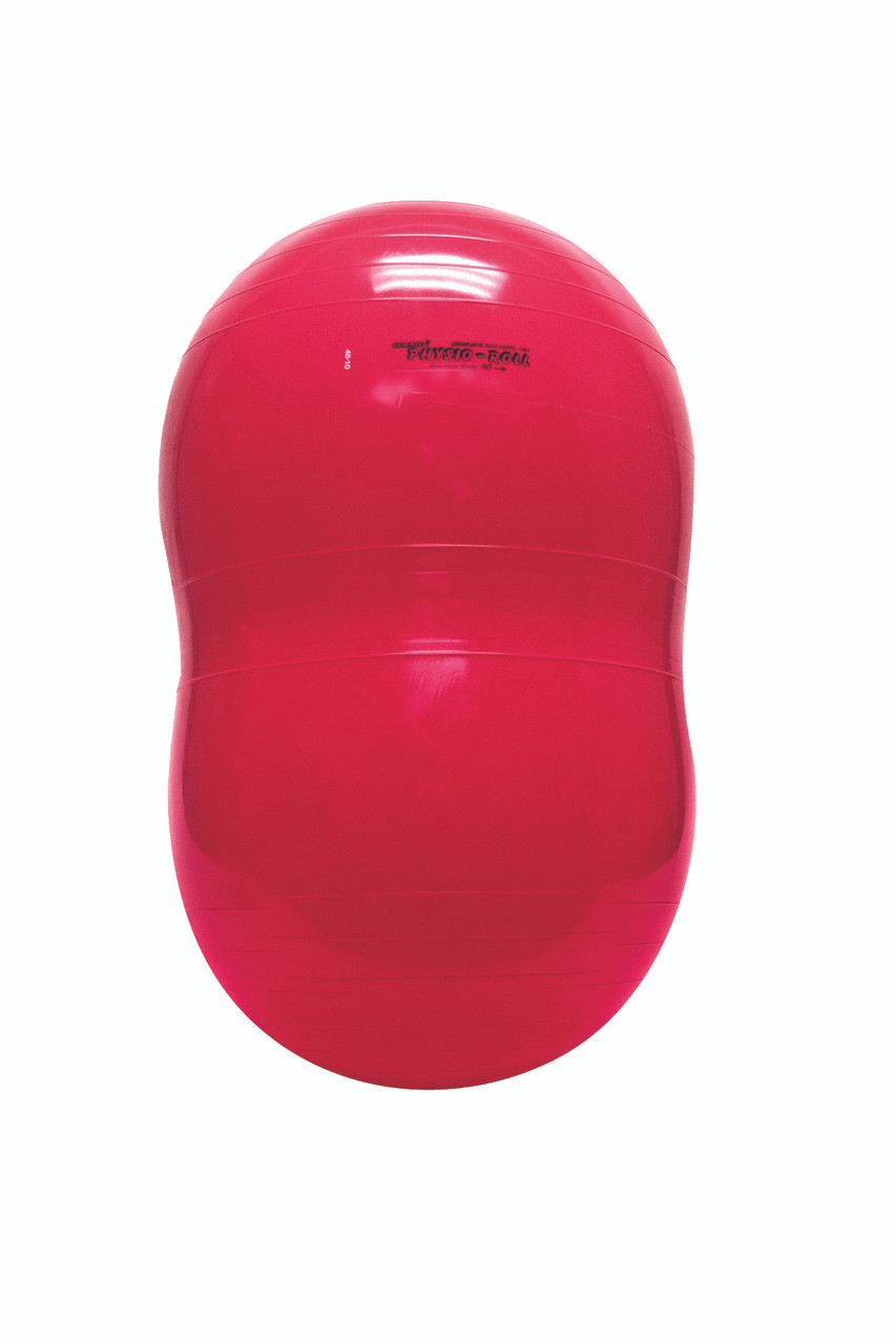 PhysioGymnicª Inflatable Exercise Roll - Red - 16" (40 cm)