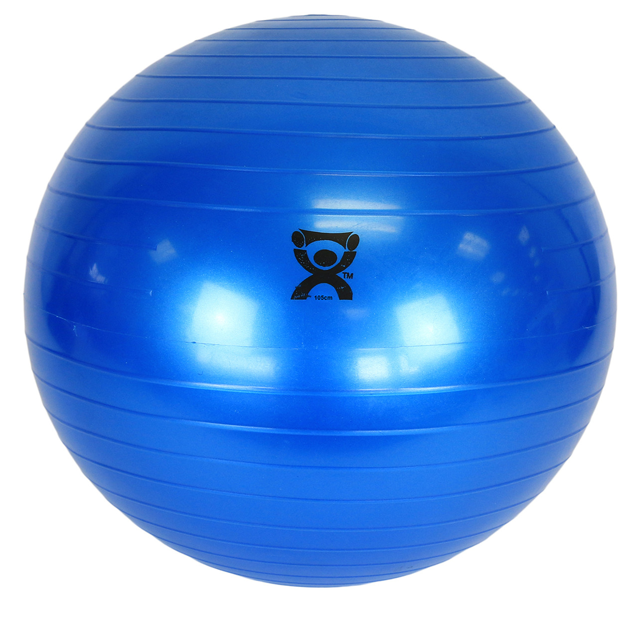 CanDo¨ Inflatable Exercise Ball - Blue - 42" (105 cm)