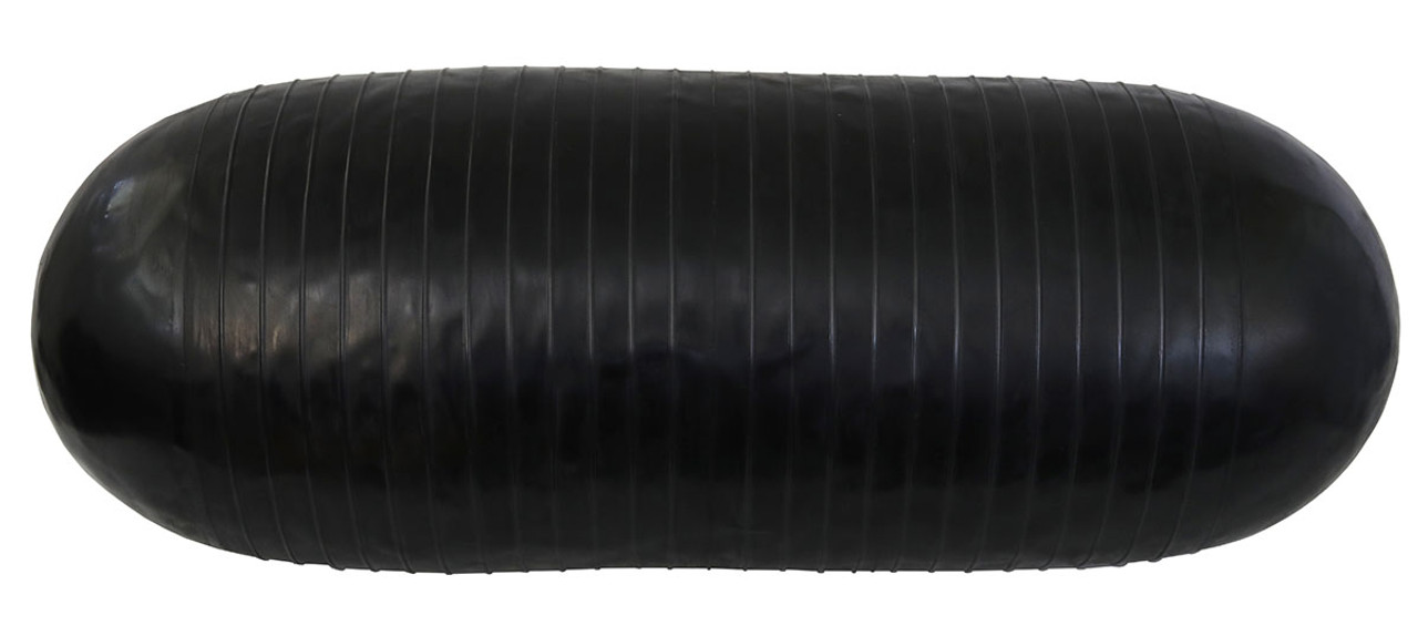 CanDo¨ Inflatable Roller - Black - 9" x 28" - Round