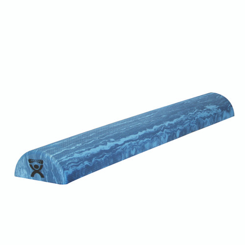 CanDo¨ Foam Roller - Blue EVA Foam - Extra Firm - 6" x 36" - Half-Round