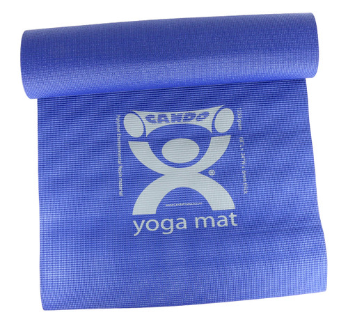 CanDo¨ Exercise Mat - yoga mat - Blue, 68" x 24" x 0.25"