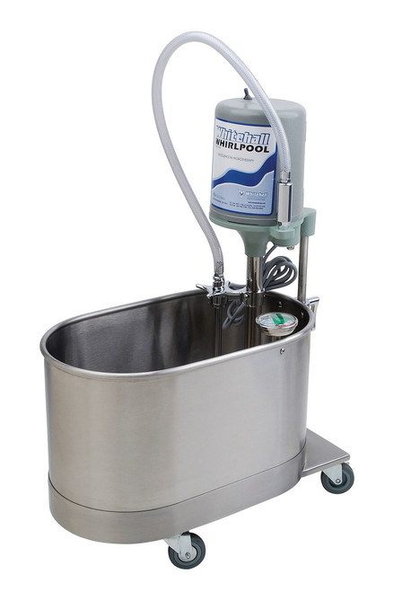 Podiatry mobile whirlpool, P-10-M, 10 gallon, 22"Lx13"Wx12"D