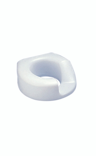 Standard Arthro¨ toilet seat with bolt-down bracket, left