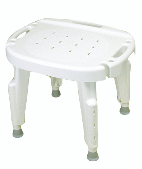 Adjustable shower seat , no arms, no back