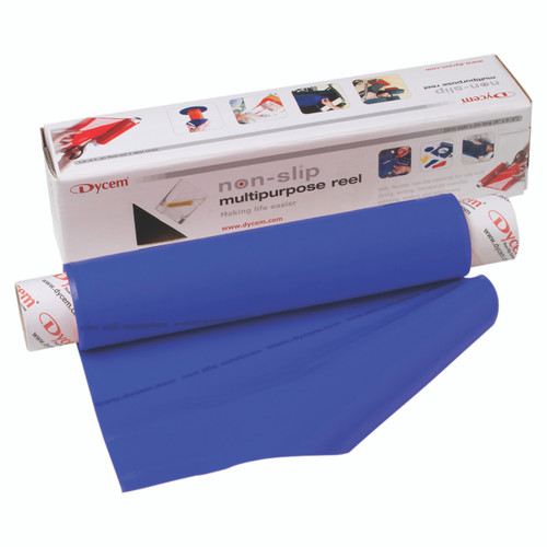 Dycem¨ non-slip material, roll, 8"x6-1/2 foot, blue