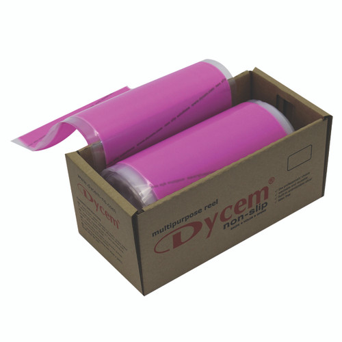 Dycem¨ non-slip material, roll, 8"x16 yard, pink