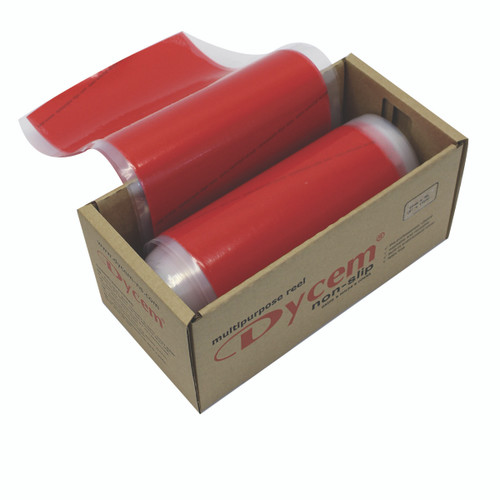 Dycem¨ non-slip material, roll, 8"x16 yard, red