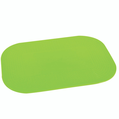 Dycem¨ non-slip rectangular pad, 15"x18", lime