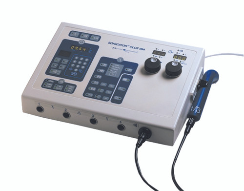 Mettler¨ Sonicator Ultrasound / Stim - 994 - 4-channel with 1&3MHz, 5 cm head