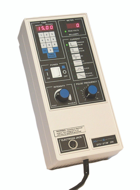 Mettler¨ Sys*Stim 206 portable one channel muscle Stimulator