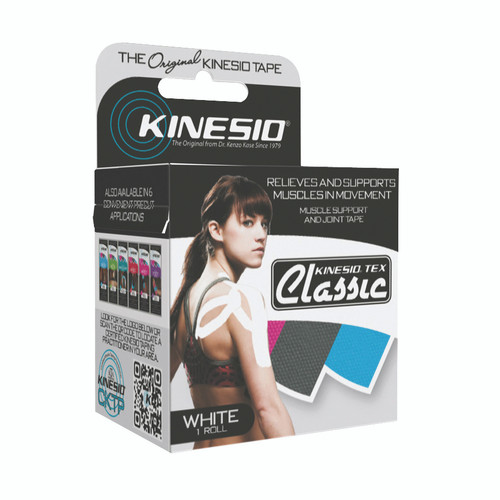 Kinesio¨ Tape, Tex Classic, 2" x 4.4 yds, White, 1 Roll