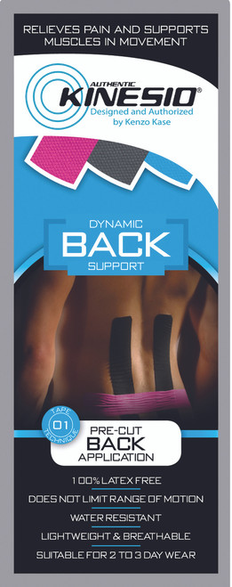 Kinesio¨ Tape pre-cuts, low back, each