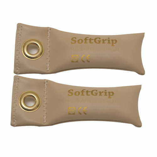 CanDo¨ SoftGrip¨ Hand Weight - .5 lb - Tan - pair