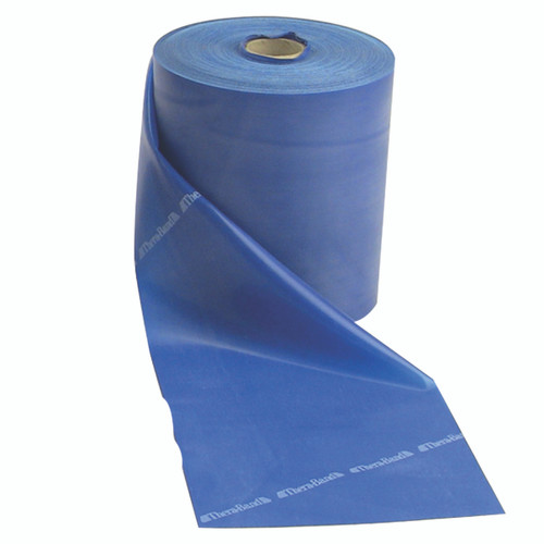 TheraBand¨ exercise band - latex free - 50 yard roll - Blue - extra heavy