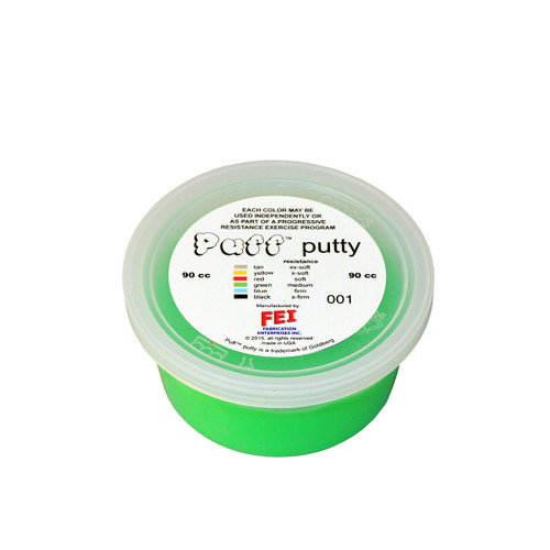 Puff LiTEª Exercise Putty - medium - green - 90cc