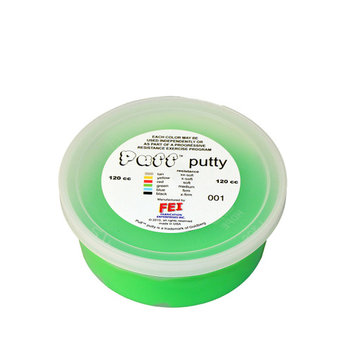 Puff LiTEª Exercise Putty - medium - green - 120cc