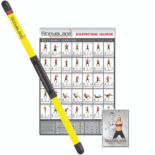 Bodyblade¨ CxT with workout and instructional video, yellow