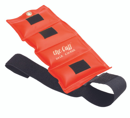 The Cuff¨ Deluxe Ankle and Wrist Weight - 0.75 lb - Orange