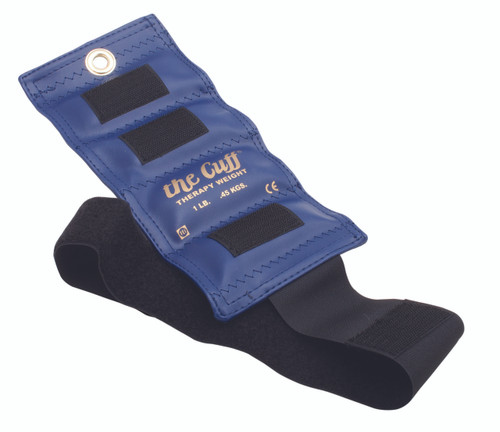 The Cuff¨ Deluxe Ankle and Wrist Weight - 1 lb - Blue