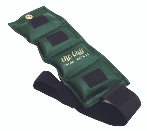 The Cuff¨ Deluxe Ankle and Wrist Weight - 1.5 lb - Olive