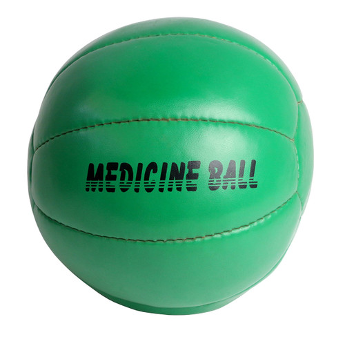 7.5in Plyometric/medicine ball 6kg, 13.2 lb, green