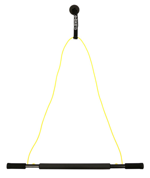 CanDo¨ over door exercise bar and tubing, Yellow - x-light