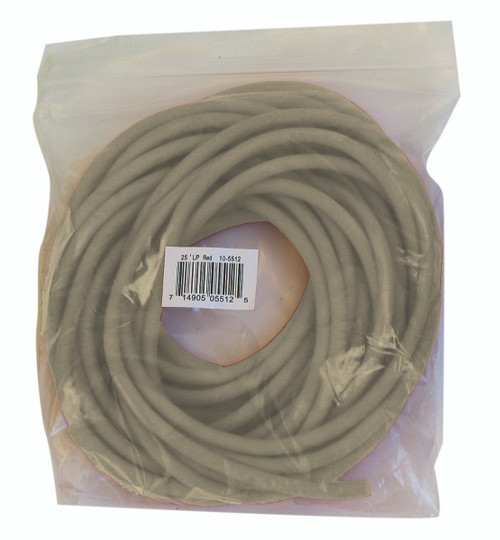 CanDo¨ Low Powder Exercise Tubing - 25' roll - Tan - xx-light