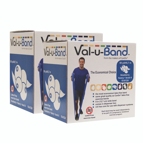 Val-u-Band¨ - Latex Free - Twin-Pak¨ - 100 yard (2 - 50 yard boxes) - blueberry (level 4/7)