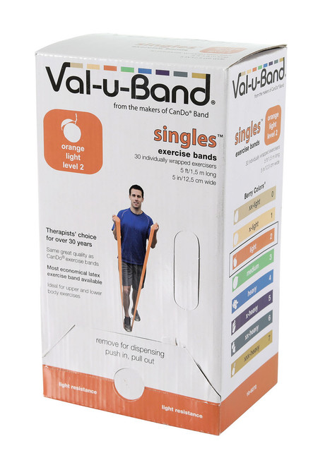 Val-u-Band¨ - Low Powder - 5-foot strip - 30-piece dispenser - orange (level 2/7)