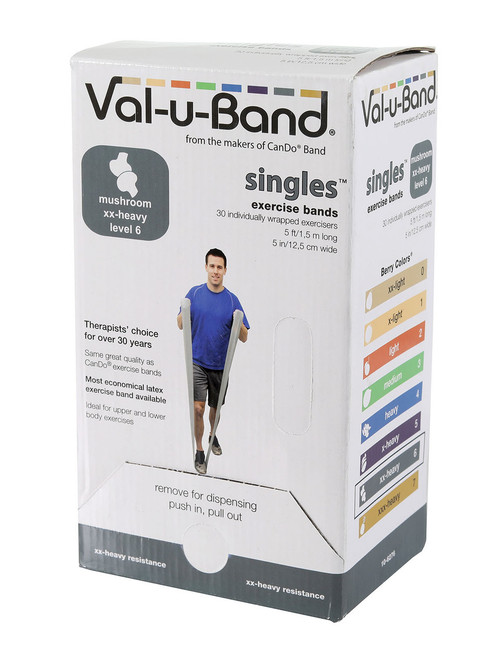 Val-u-Band¨ - Low Powder - 5-foot strip - 30-piece dispenser - mushroom (level 6/7)