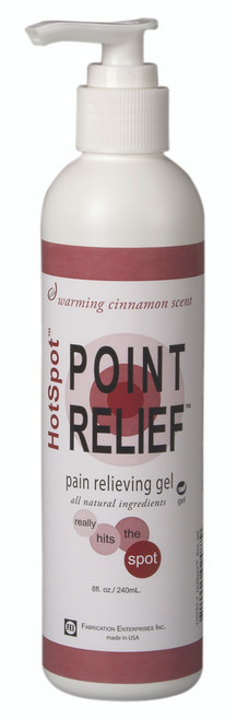 Point Relief HotSpot Lotion - Gel Pump - 8 oz, 12 each