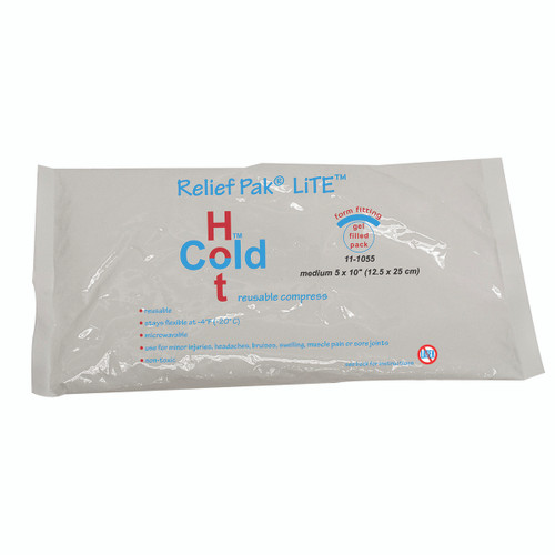 Relief Pak Val-u Pak LiTE Cold n' Hot Pack - 5" x 10" - Each