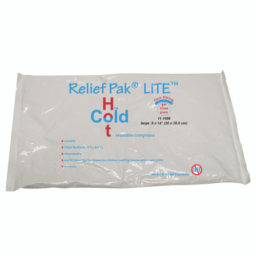 Relief Pak Val-u Pak LiTE Cold n' Hot Pack - 8" x 14" - Each