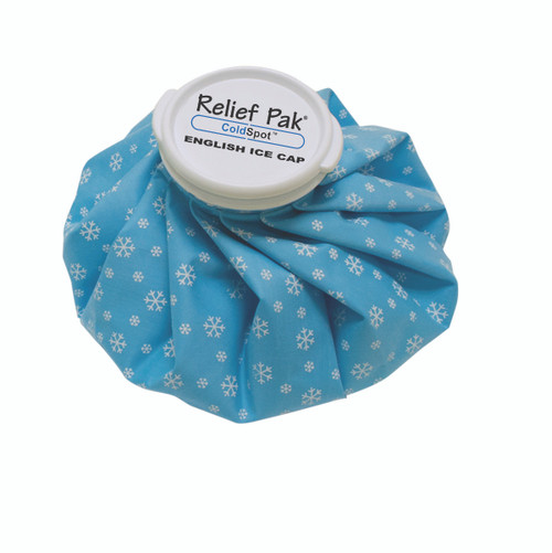 Relief Pak English ice cap reusable ice bag - 9" diameter - Case of 12