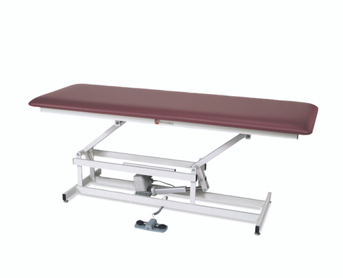 treatment table - electric hi-low, 76" L x 27" W x 17" - 36" H, 1-section