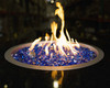 Full Flame in a Propane fire pit, 19" Round CSA Certified Kit